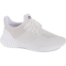 Slazenger ATOMIC Erkek Sneaker Koşu & Yürüyüş Ayakkabısı Beyaz / Açık Gri