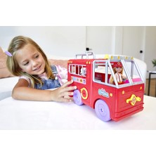 Barbie  Itfaiye Aracı Oyun Seti