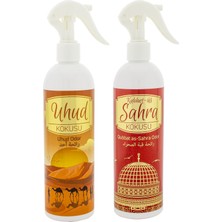 Esved Uhud ve Kubbetüs Sahra Kokusu Sprey 400 Ml. Beyaz