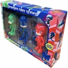 O'bi Toys Pjmask 3'lü Pija Maskeli Pijamaskeliler