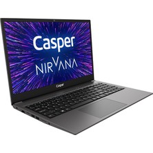 Casper X500.1021-8D00T-G-F I5-10210U 8GB Ram 240GB SSD 15.6" FHD Win 10 Home Taşınabilir Bilgisayar Gri