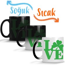 Baskı Dükkanı Boston Celtics Love Sihirli Kupa Bardak Porselen