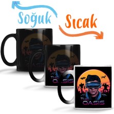 Baskı Dükkanı The Oasis Sihirli Kupa Bardak Porselen