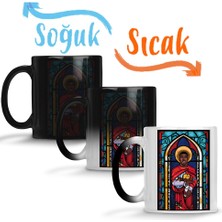 Baskı Dükkanı Bape Asap Sihirli Kupa Bardak Porselen