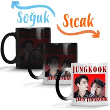 Baskı Dükkanı Jeon Jungkook Bts Sihirli Kupa Bardak Porselen