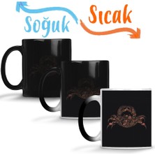 Baskı Dükkanı Caranguejo Sihirli Kupa Bardak Porselen