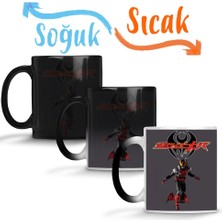 Baskı Dükkanı Kamen Rider Kiva 2 Sihirli Kupa Bardak Porselen