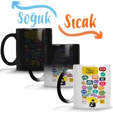 Baskı Dükkanı How I Meet You Mother Quiet Sihirli Kupa Bardak Porselen