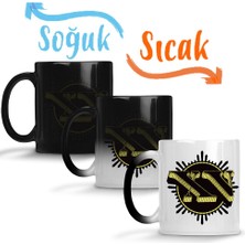 Baskı Dükkanı Xv Logo Sihirli Kupa Bardak Porselen