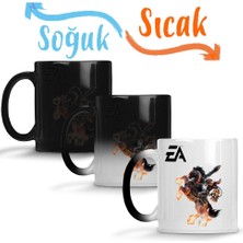 Baskı Dükkanı Cavalo Sihirli Kupa Bardak Porselen