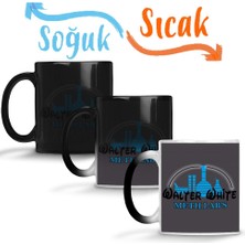 Baskı Dükkanı Breaking Bad Walter Labs Humor 2 Sihirli Kupa Bardak Porselen