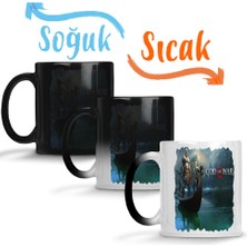 Baskı Dükkanı God Of War 03 Sihirli Kupa Bardak Porselen