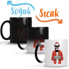 Baskı Dükkanı Hipster Two Sihirli Kupa Bardak Porselen