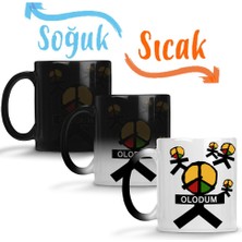 Baskı Dükkanı Michael Jackson Bad Sihirli Kupa Bardak Porselen