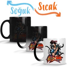 Baskı Dükkanı Street Fighter x Tekken Sihirli Kupa Bardak Porselen