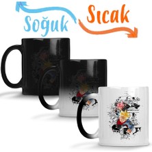 Baskı Dükkanı Black E Trunks Sihirli Kupa Bardak Porselen