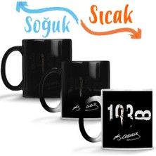 Baskı Dükkanı 1881-193... Atatürk Sihirli Kupa Bardak Porselen