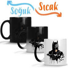 Baskı Dükkanı Batman 2 Sihirli Kupa Bardak Porselen