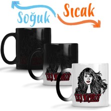 Baskı Dükkanı Lea Michele 07 Sihirli Kupa Bardak Porselen