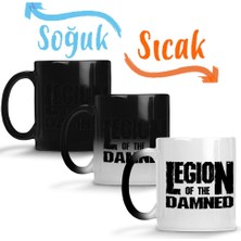 Baskı Dükkanı Legion Of The Damned Sihirli Kupa Bardak Porselen