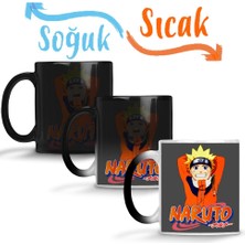 Baskı Dükkanı Naruto Sihirli Kupa Bardak Porselen