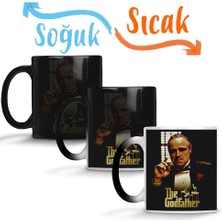 Baskı Dükkanı Poderoso Chefao The Godfather Sihirli Kupa Bardak Porselen