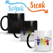 Baskı Dükkanı The Teletubbies 04 Sihirli Kupa Bardak Porselen