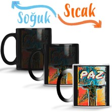 Baskı Dükkanı Redentor Da Paz 01 Sihirli Kupa Bardak Porselen