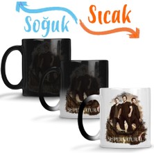 Baskı Dükkanı Supernatural 02 Sihirli Kupa Bardak Porselen