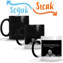 Baskı Dükkanı Neşet Ertaş Söz Sihirli Kupa Bardak Porselen