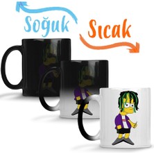 Baskı Dükkanı Bad Bart Sihirli Kupa Bardak Porselen