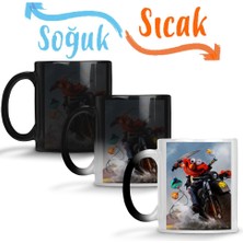 Baskı Dükkanı Elmo The Muppet Bounty Sihirli Kupa Bardak Porselen