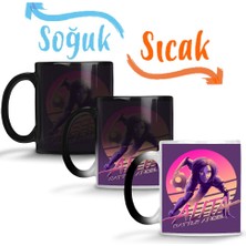 Baskı Dükkanı Alita Battle Angel Sihirli Kupa Bardak Porselen