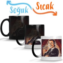 Baskı Dükkanı Münir Özkul Mahmut Hoca Sihirli Kupa Bardak Porselen