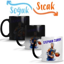 Baskı Dükkanı Stephen Curry Sihirli Kupa Bardak Porselen