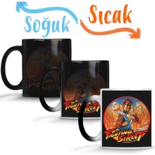 Baskı Dükkanı Street Fighter Fighting Street Sihirli Kupa Bardak Porselen