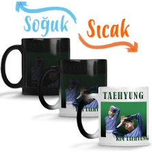Baskı Dükkanı Kim Seokjin Vintage Bts Sihirli Kupa Bardak Porselen