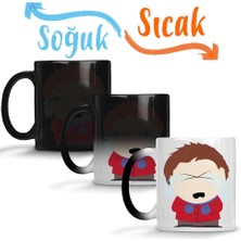 Baskı Dükkanı South Park Eric Cartman 011 Sihirli Kupa Bardak Porselen