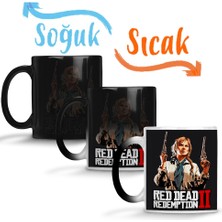 Baskı Dükkanı Red Dead Redemption 2 Sadie Adler Sihirli Kupa Bardak Porselen