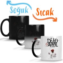 Baskı Dükkanı Dead By April Nightrage All That Remains Sihirli Kupa Bardak Porselen