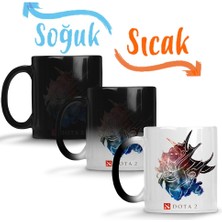 Baskı Dükkanı Dota 2 Sihirli Kupa Bardak Porselen