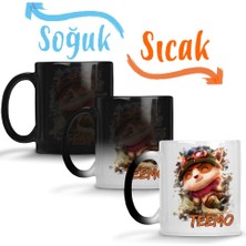 Baskı Dükkanı League Of Legends Teemo Sihirli Kupa Bardak Porselen