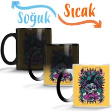 Baskı Dükkanı Anarchy Sihirli Kupa Bardak Porselen