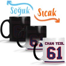 Baskı Dükkanı Exo Chanyeol 61 Sihirli Kupa Bardak Porselen