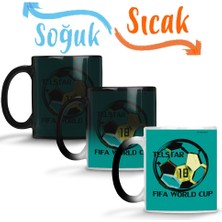 Baskı Dükkanı Telstar 18 Sihirli Kupa Bardak Porselen