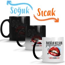 Baskı Dükkanı Nathan Nelson Sihirli Kupa Bardak Porselen