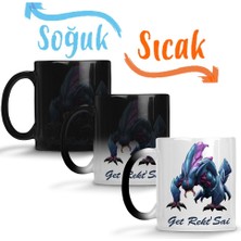Baskı Dükkanı League Of Legends Reksai Sihirli Kupa Bardak Porselen
