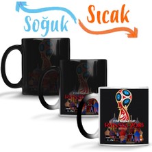 Baskı Dükkanı Copa 2018 Sihirli Kupa Bardak Porselen