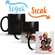 Baskı Dükkanı Evil Dead 2 Dead By Sihirli Kupa Bardak Porselen