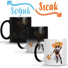 Baskı Dükkanı Lux Sihirli Kupa Bardak Porselen